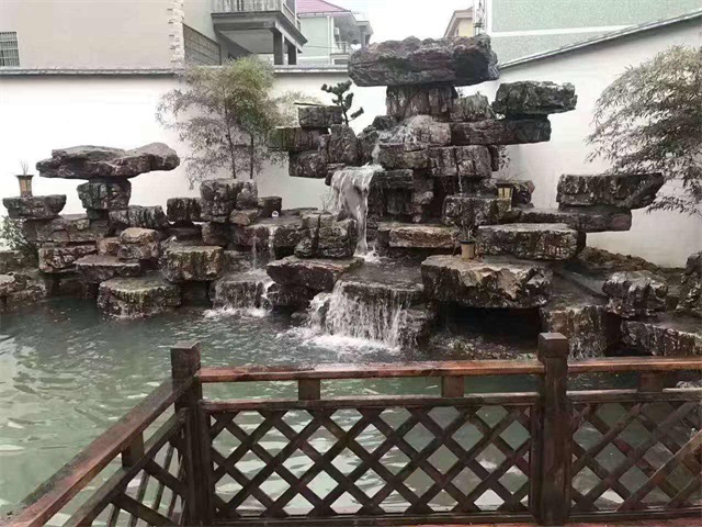 务川室内鱼池水景